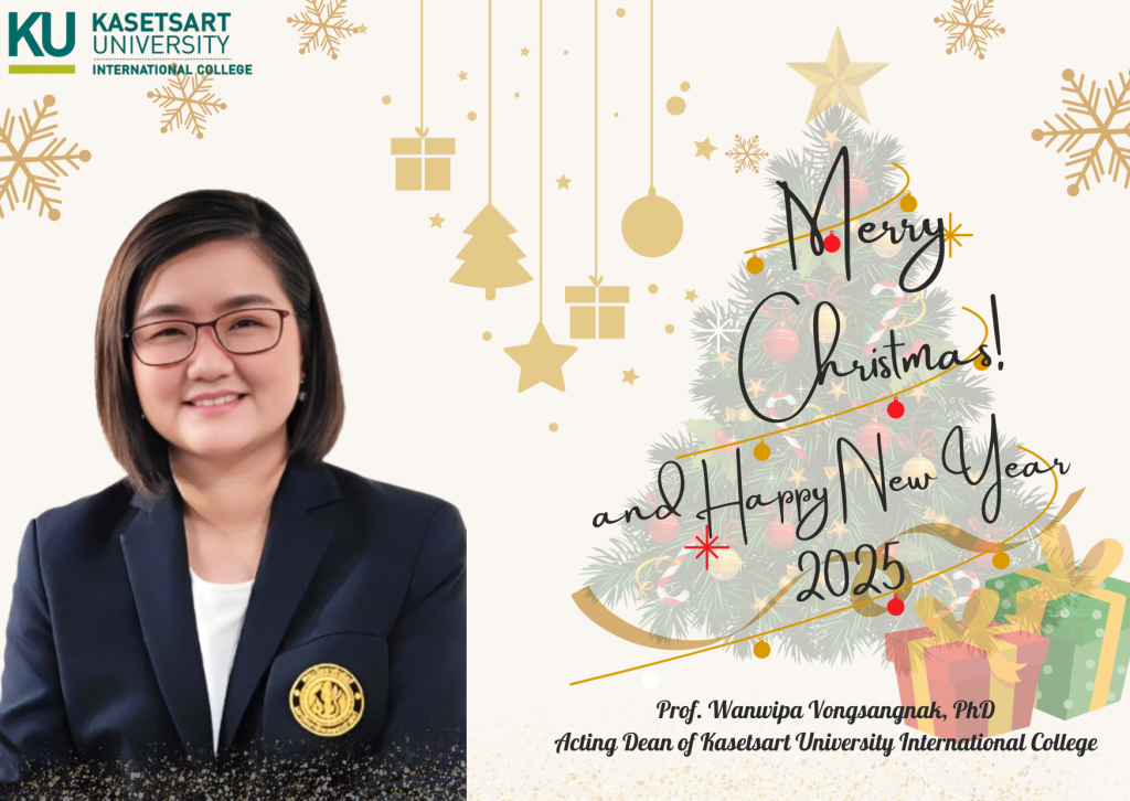 🎁Merry Christmas & Happy New Year 2025 🎄 KUIC Kasetsart University